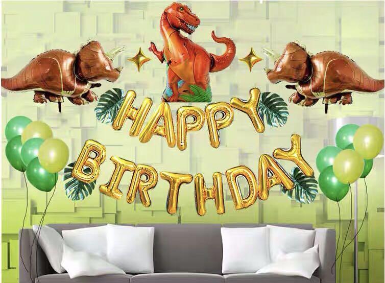 Instock Happy Birthday Party Decor Balloon Sets Garden