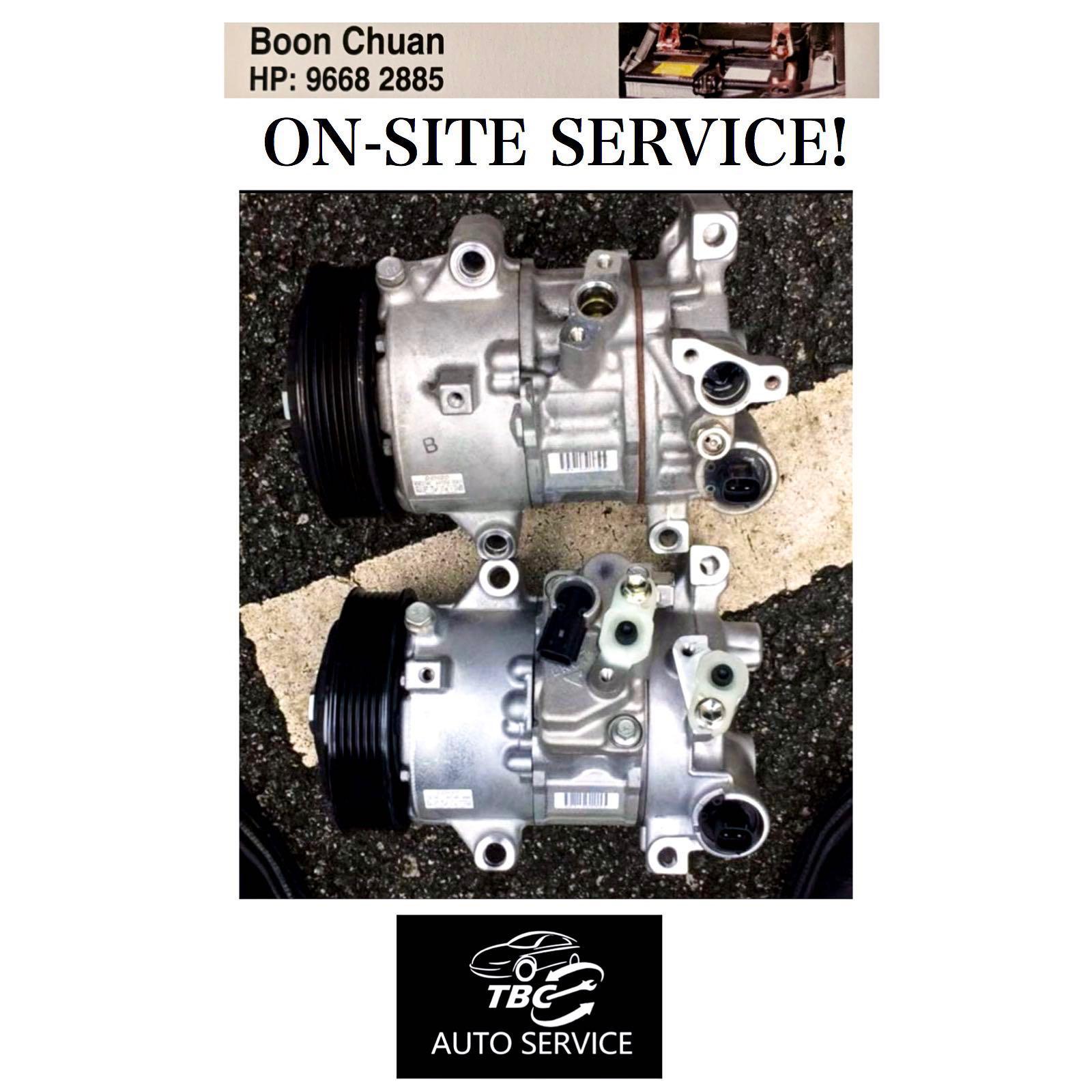 Mobile Car Aircon Servicing Car Battery Replacement Car