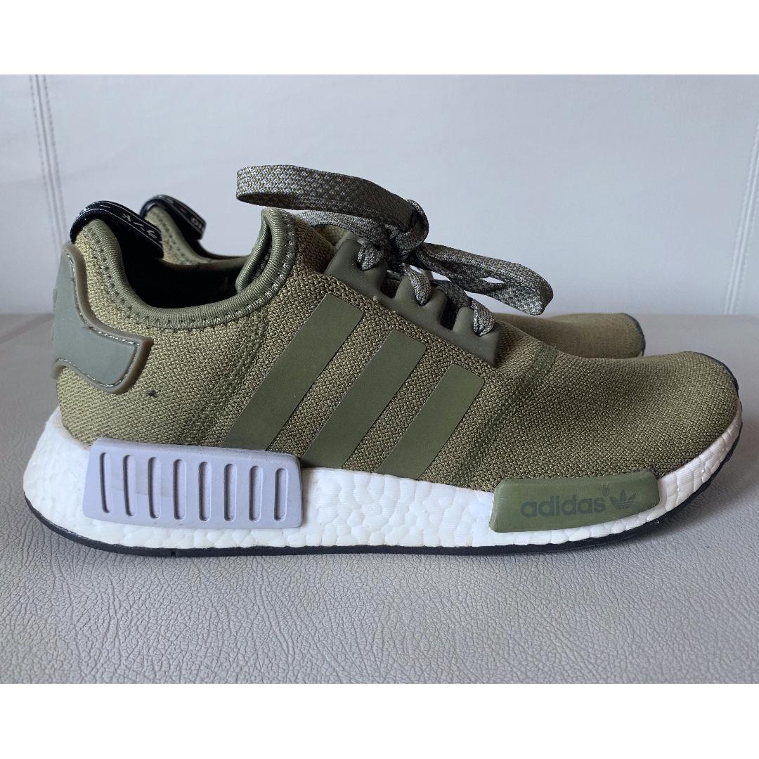adidas nmd r1 olive green