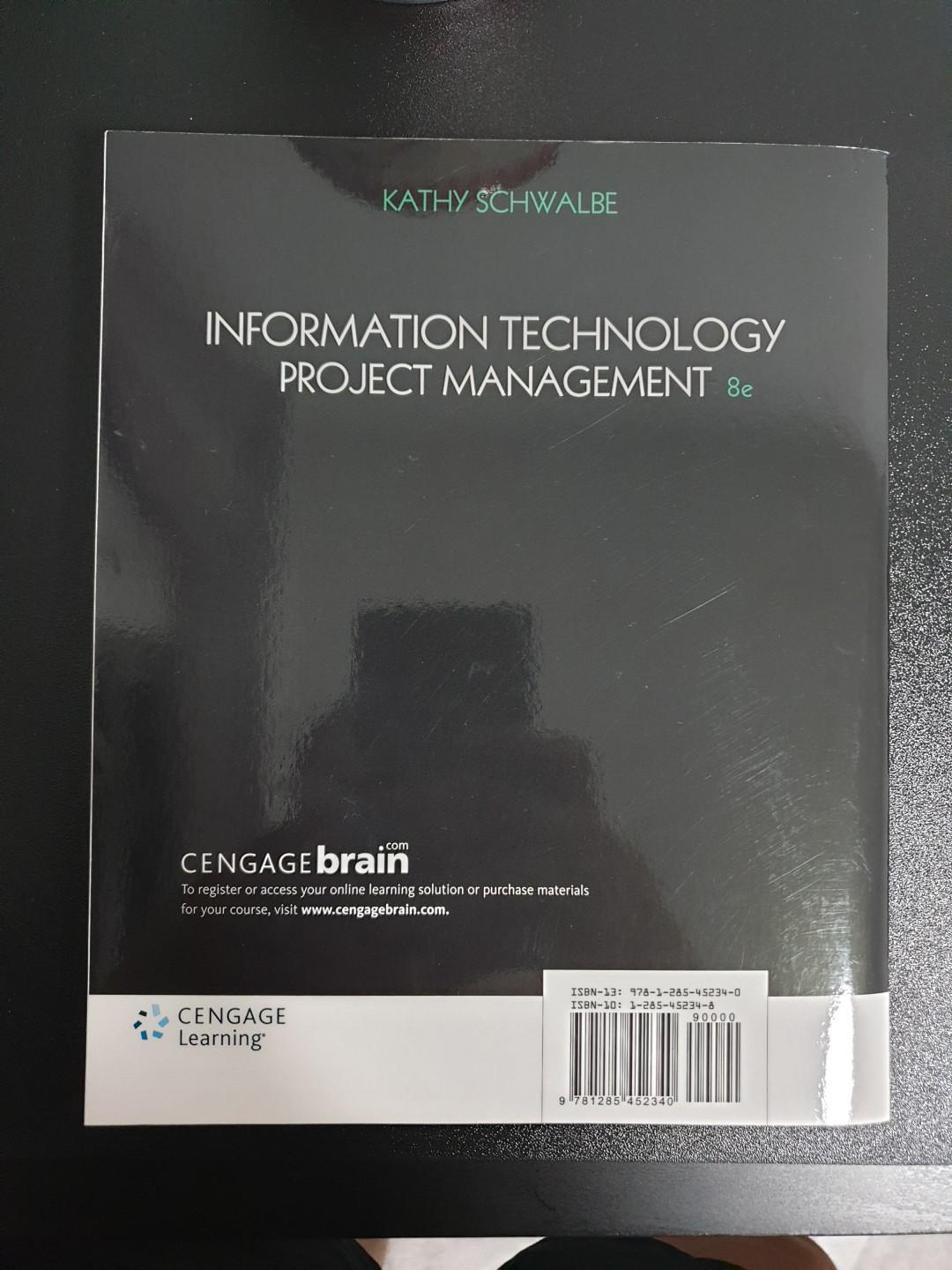 Ae Information Technology Project Management 8th Edition By Kathy