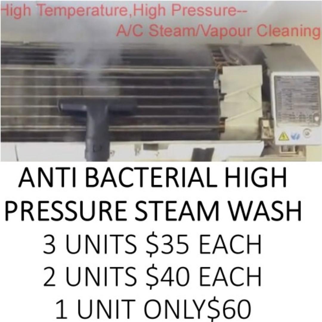 Aircon NOT COLD,SERVICING,CLEANING,CHEMICAL WASH,STEAM WASH, Home Services, Aircon Services