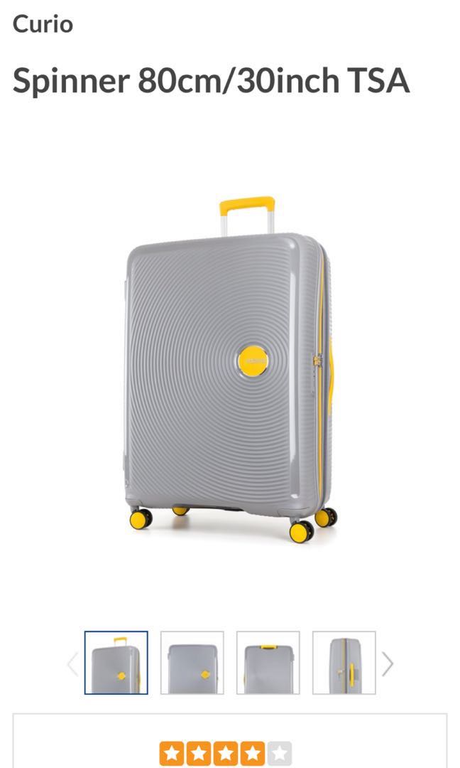 american tourister curio 80cm spin case