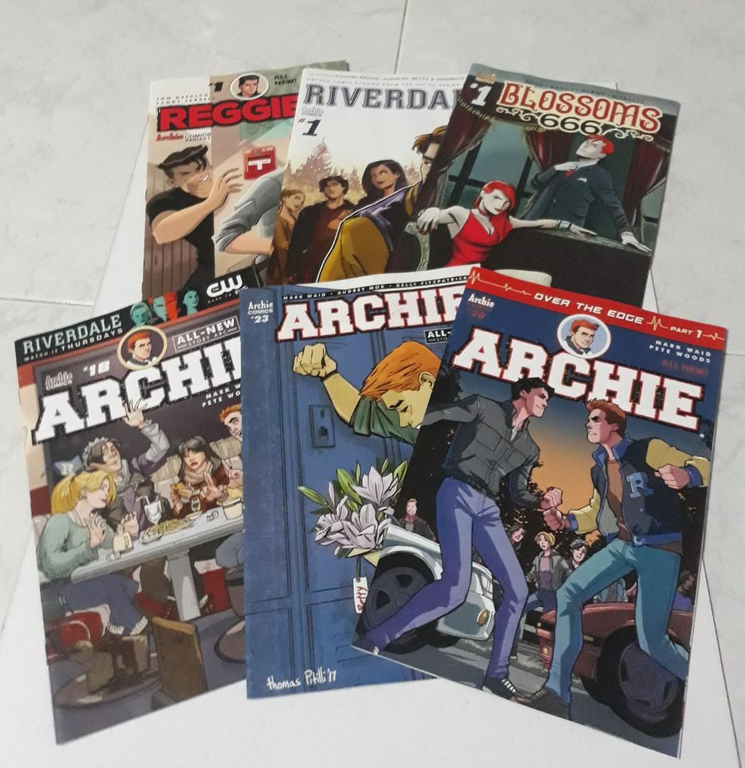 Archie Comics Riverdale Bundle Of 6 Comics Books Stationery Comics Manga On Carousell