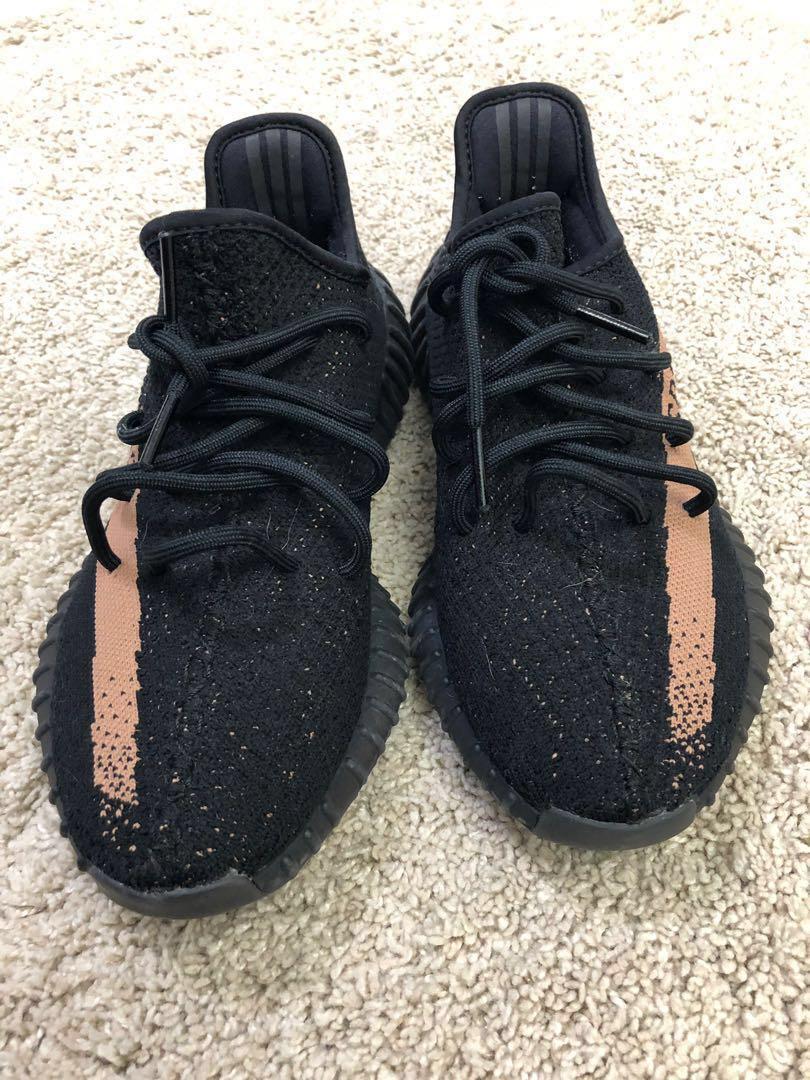 black and gold yeezy