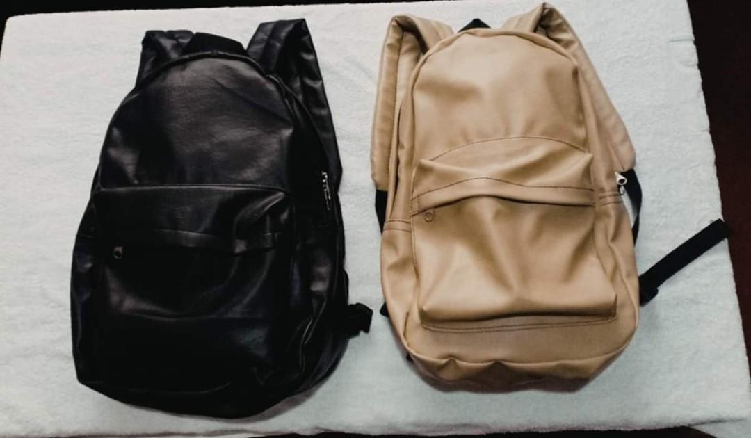 Backpack for sale authentic leather imported from Dubai, Men's Fashion