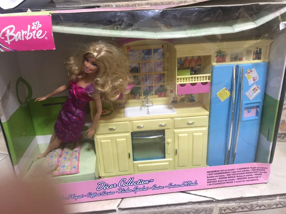 barbie kitchen set games