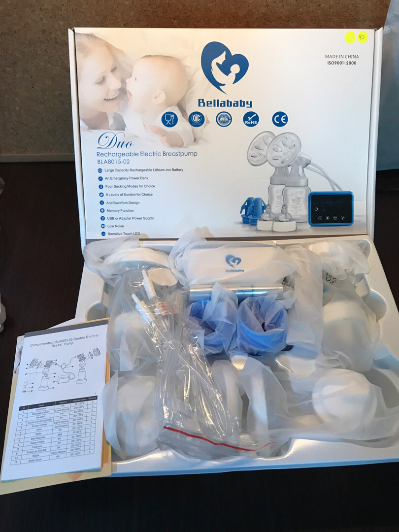 Bella baby duo breast pump hotsell