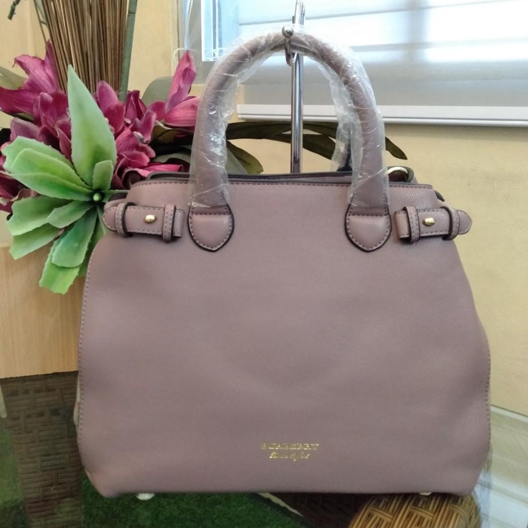 burberry bag purple