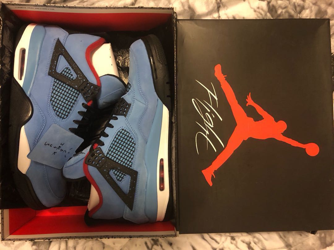Cactus jack 4s size 12 new arrivals