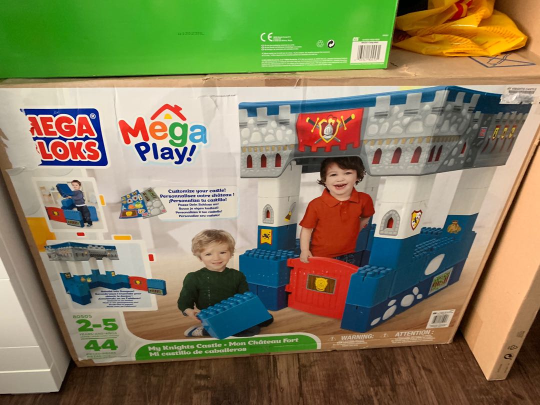 mega bloks my knights castle