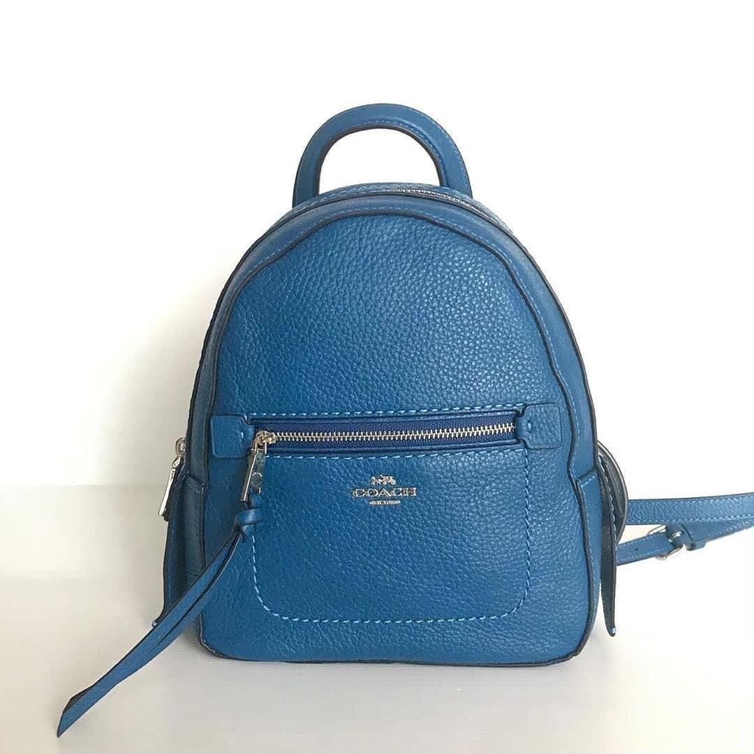Coach andi backpack discount size