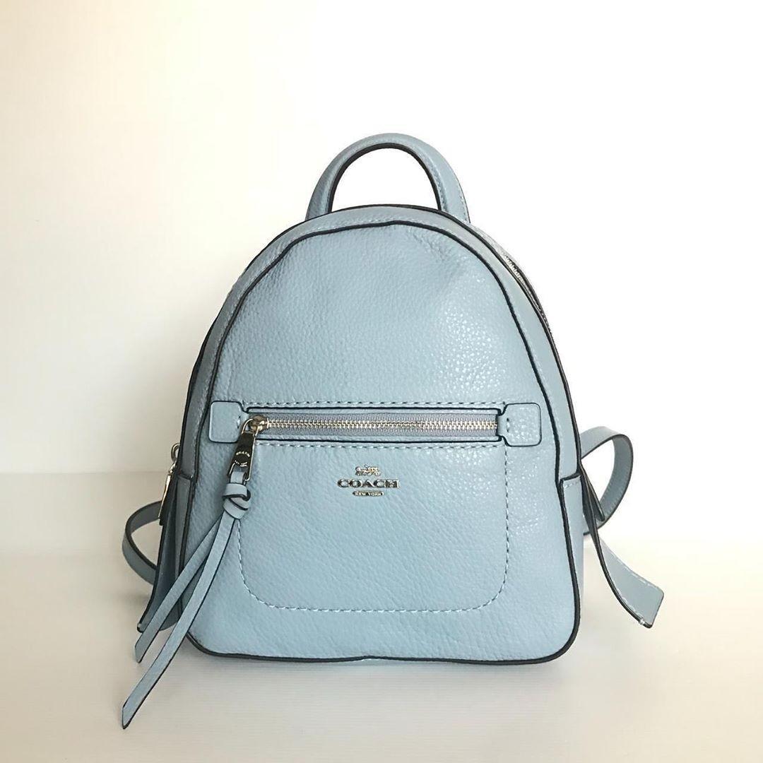 Coach andi backpack black size 20 x 24cm
