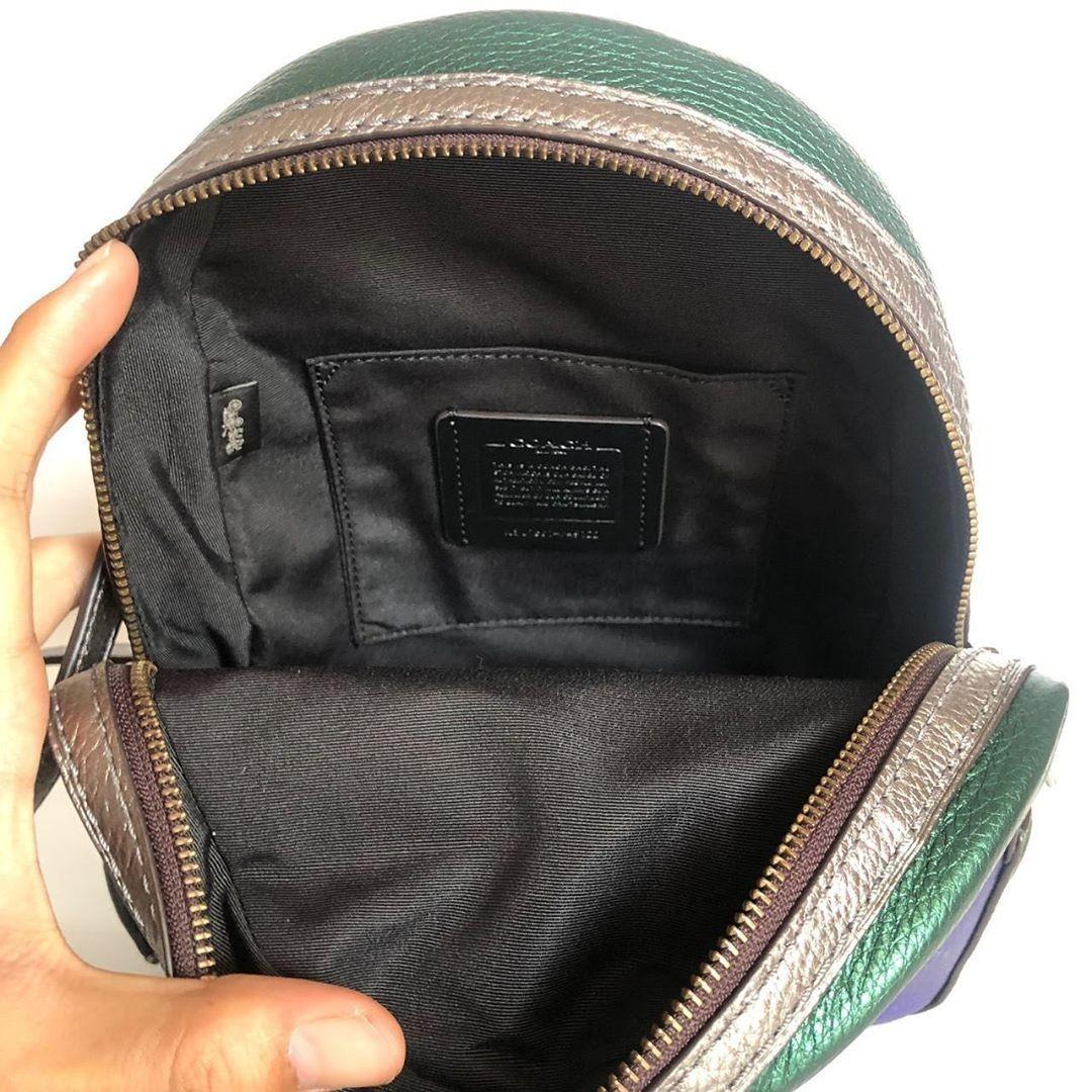 Coach F49122 andy backpack metallic multi size 20 x 22 cm