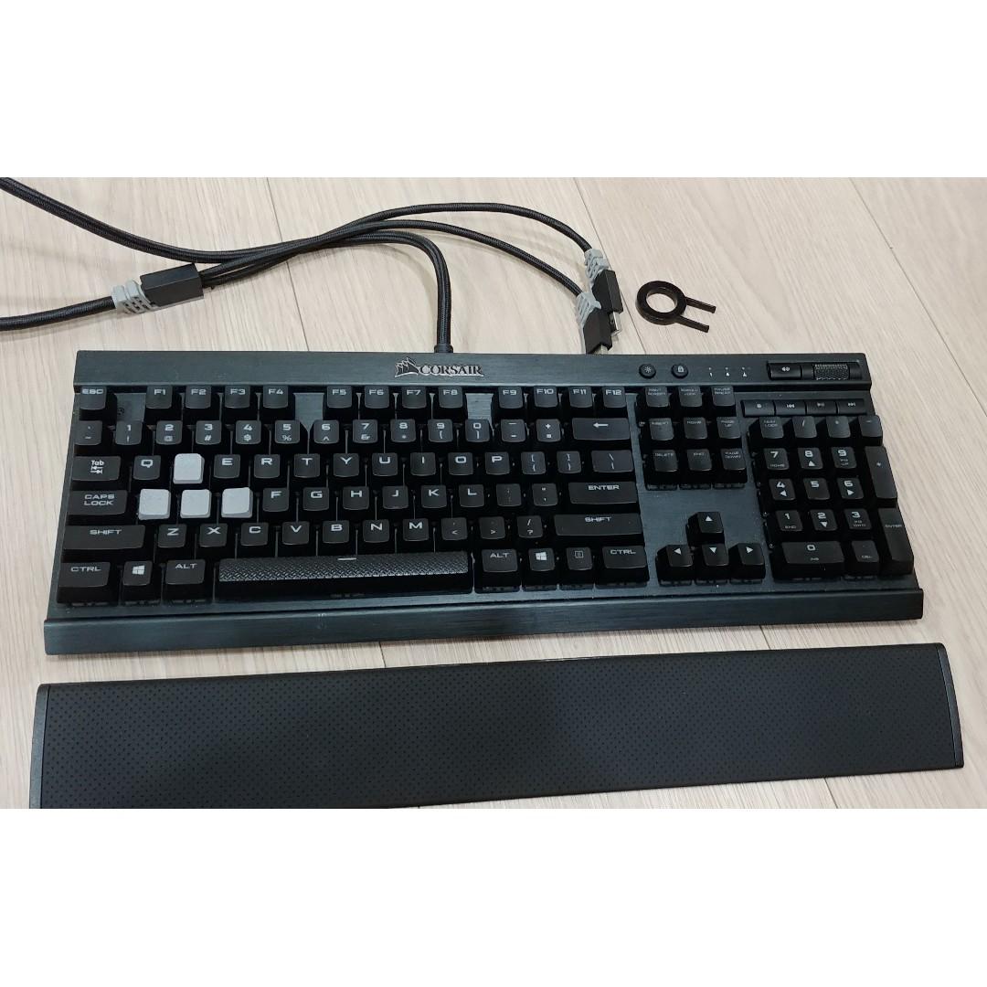 Corsair Gaming K70 Lux Rgb Cherry Mx Red Electronics Computer Parts Accessories On Carousell