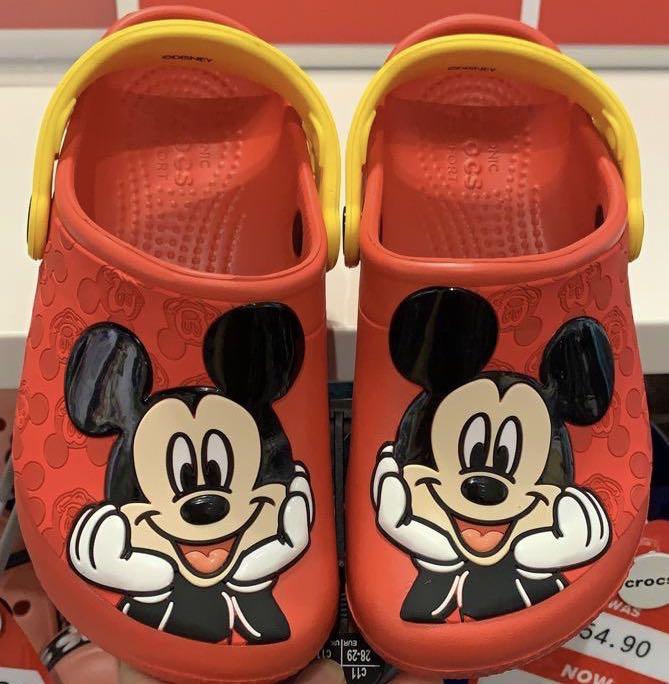 crocs mickey mouse shoes