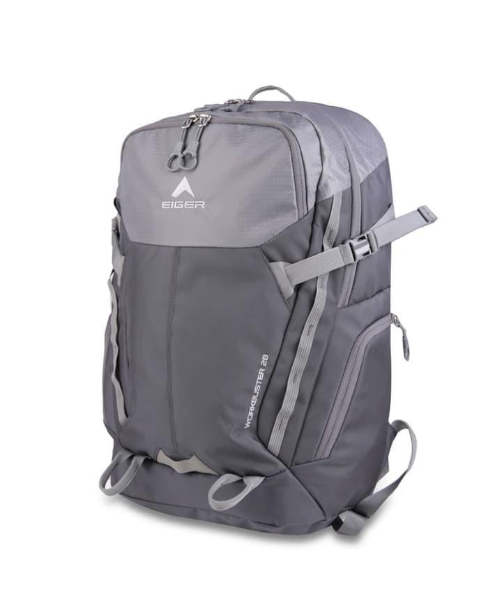 Eiger workbuster NEW Grey Fesyen Pria Tas Dompet Ransel di Carousell