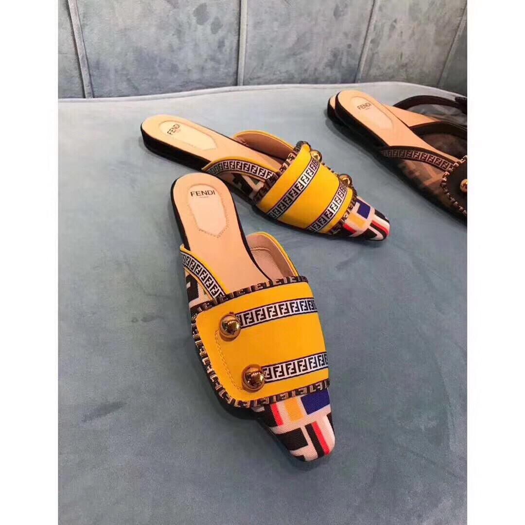 Fendi Sandals 5 Colour Women s Fashion Footwear Flipflops and Slides on Carousell