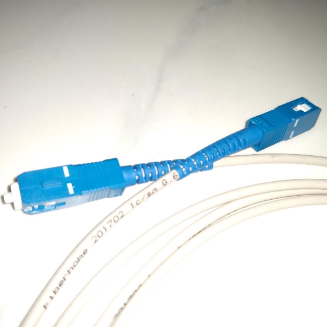 Fiber Optic Patch Cable Cord 2M SCSC Single Mode PLDT Globe Optical