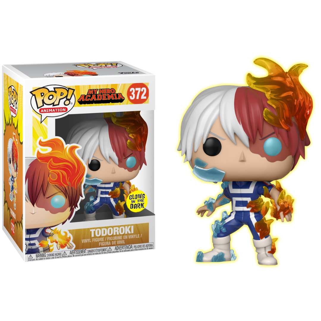 funko pop my hero academia glow in the dark