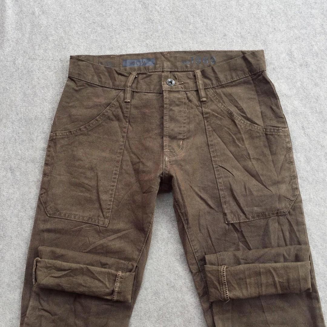gap brown jeans