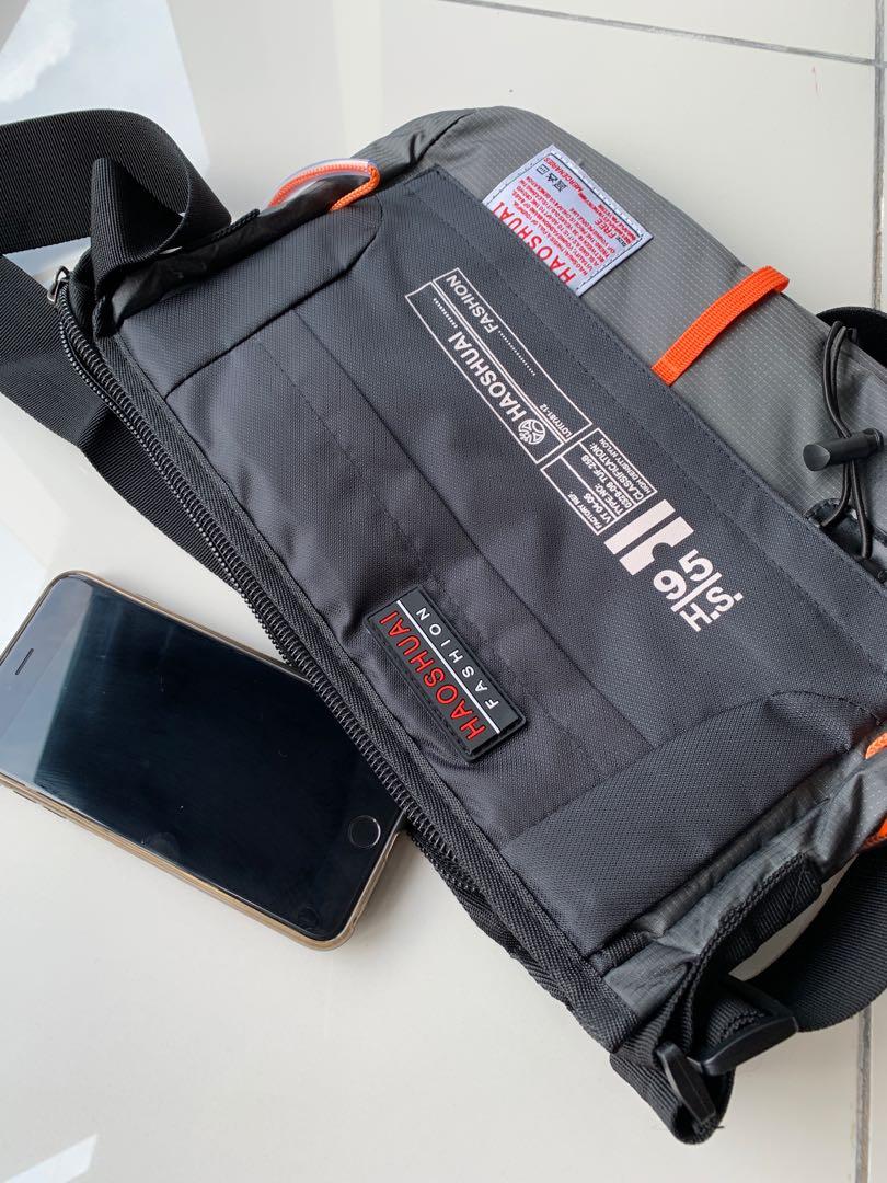 HaoShuai fashion sling bag backpack wallet