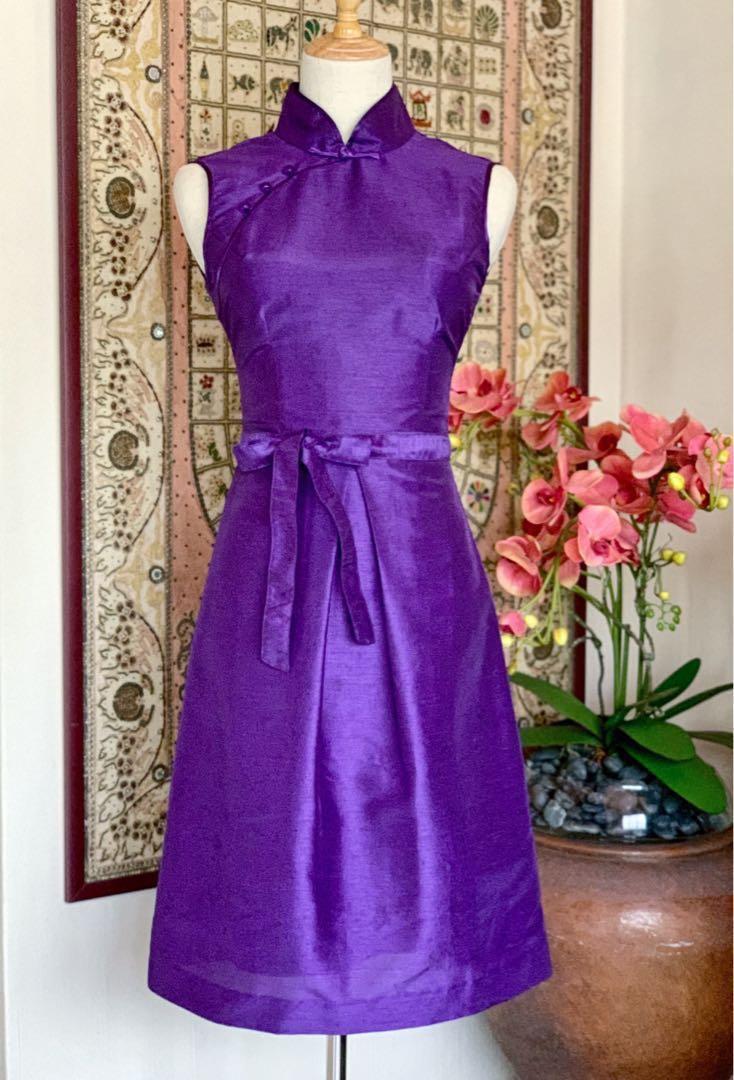 Modern thai silk dress discount