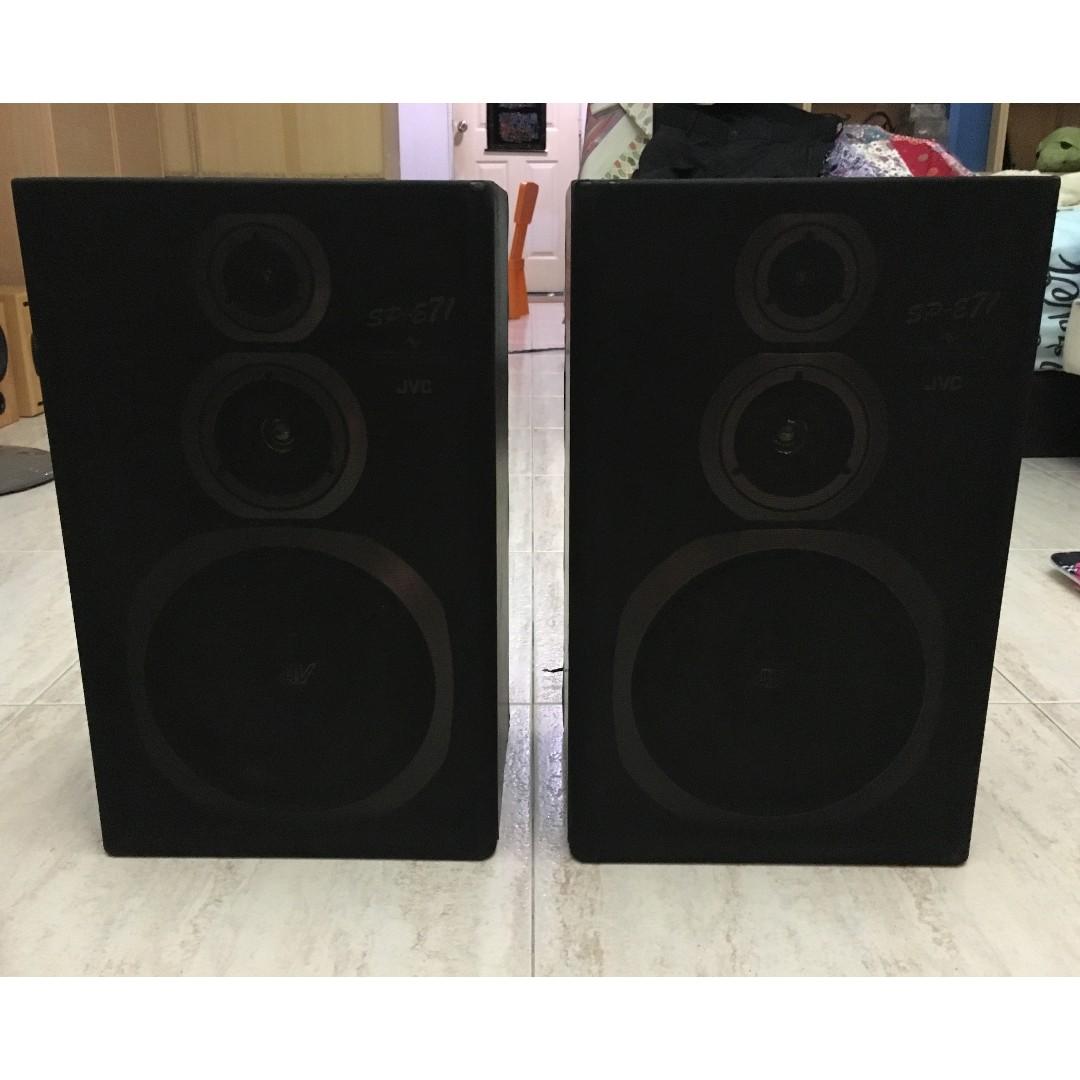 jvc 3 way speakers
