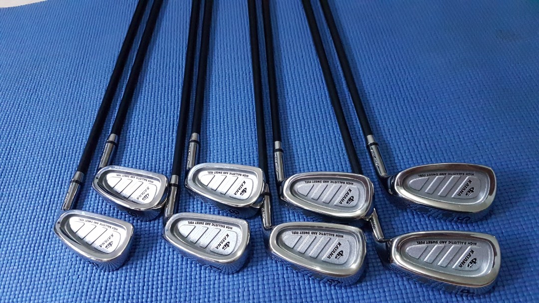 KATANA JAPANESE GOLF IRON SET, Sports Equipment, Sports & Games, Golf