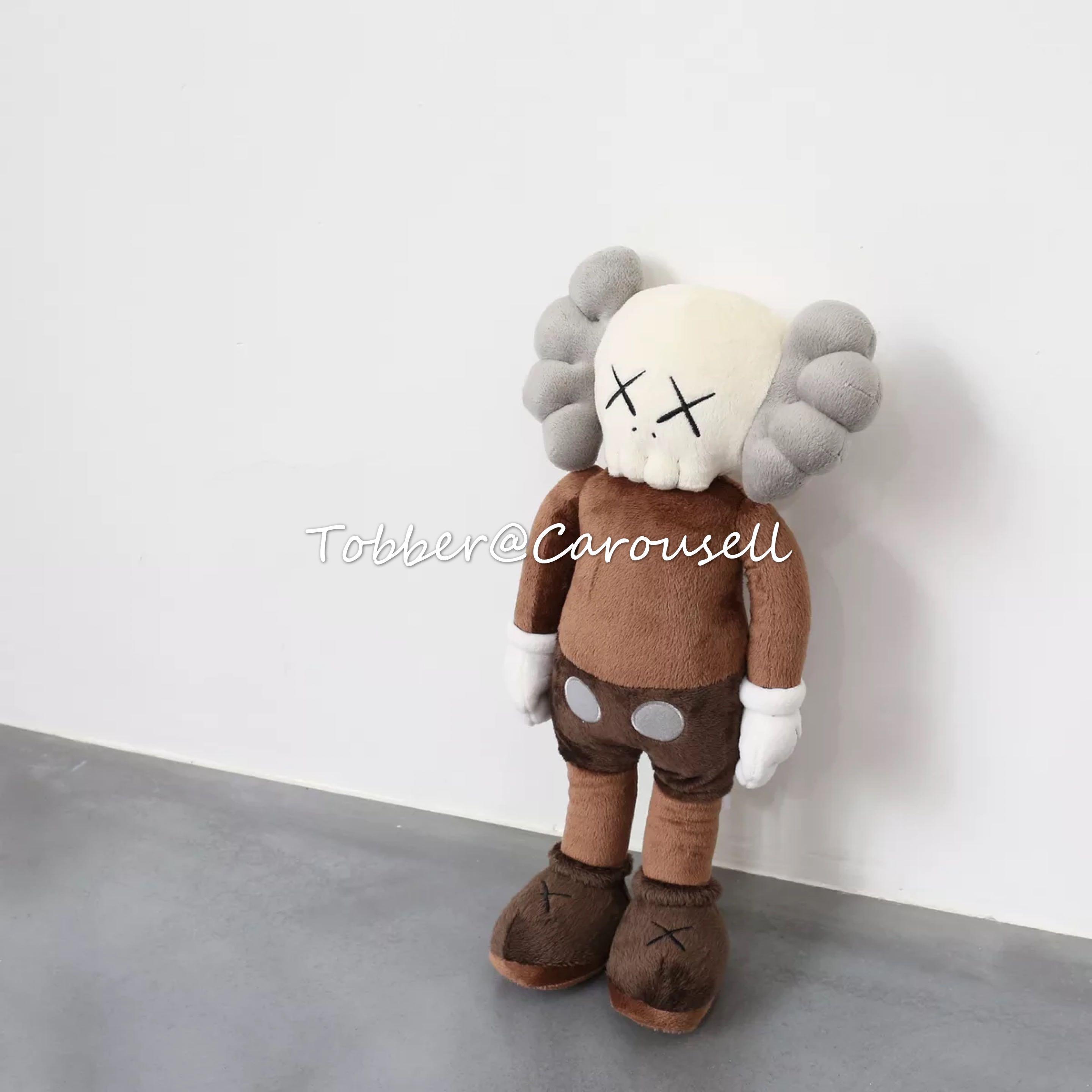 Kaws Plush Toy Stuffed BFF Dissected Companion Art Toys Figurine Plush Doll Grey / 40cm