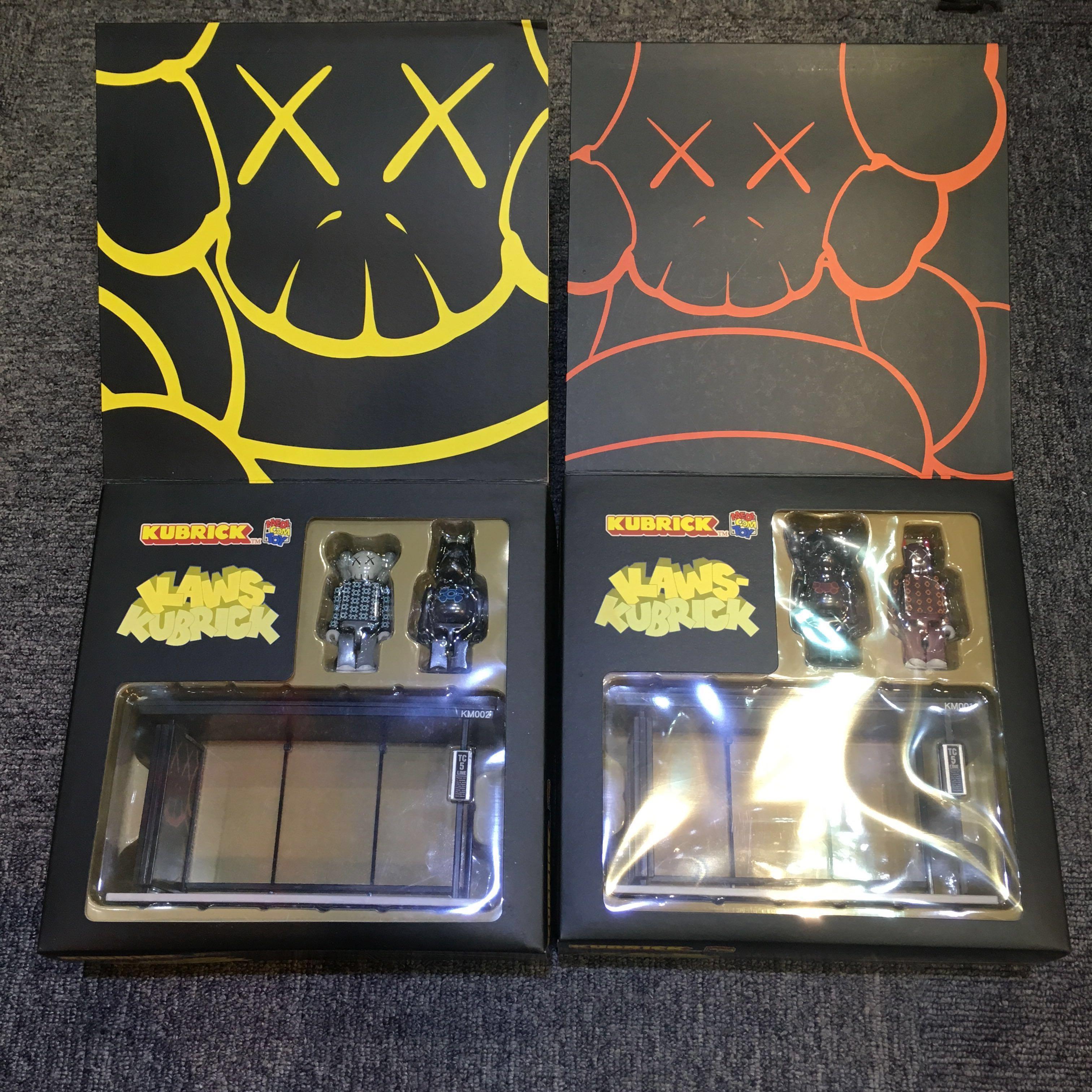 全新kaws Kubrick 車站1&2 set, 玩具收藏品, 手辦及模型, 設計師玩具及 