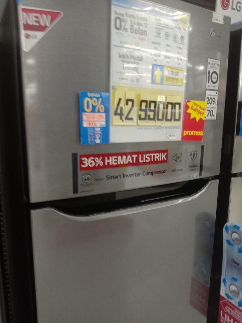 Kulkas Lg 36 Hemat Listrik Ajukan Kreditmu Skrg Hanya 3 Mnt