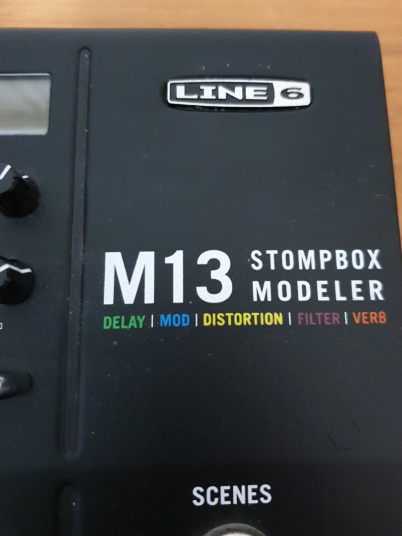 Line6 M13 Stompbox Modeller, Hobbies & Toys, Music & Media, Music 