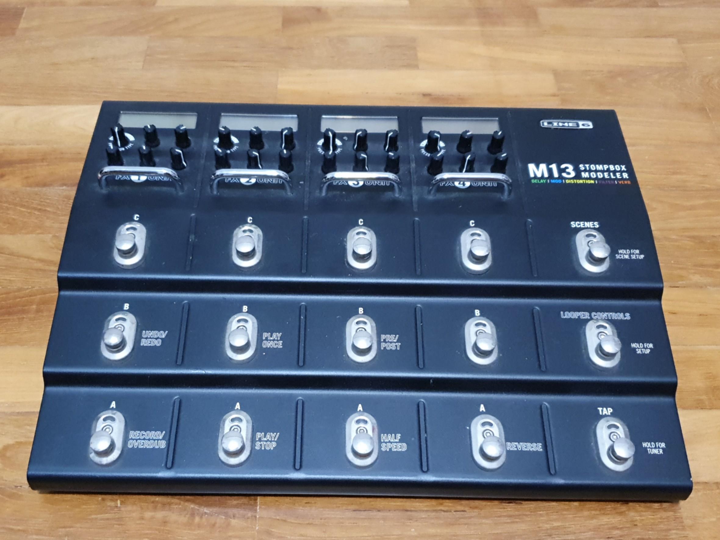 Line6 M13 Stompbox Modeller, Hobbies & Toys, Music & Media, Music 