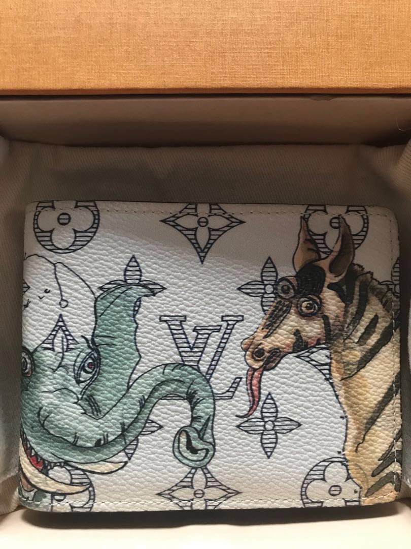 Authentic Louis Vuitton Chapman Brothers x LV Brazza wallet