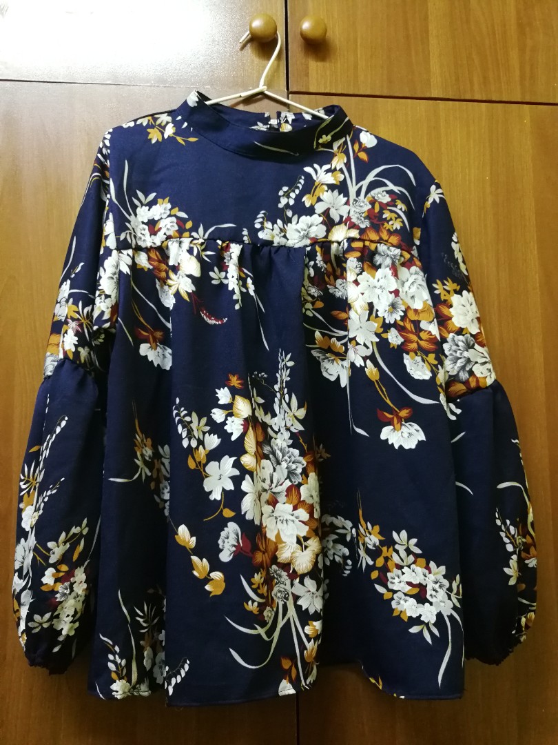 Maternity Blouse Baju Mengandung Doll Blouse Babies Kids Maternity On Carousell