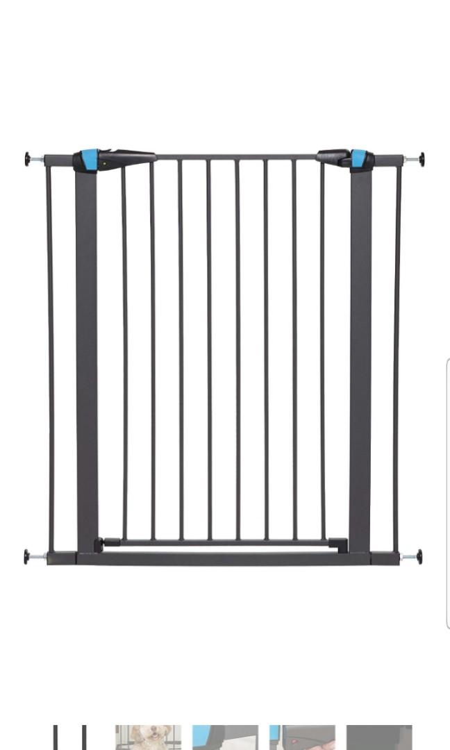 pet baby gate walk through