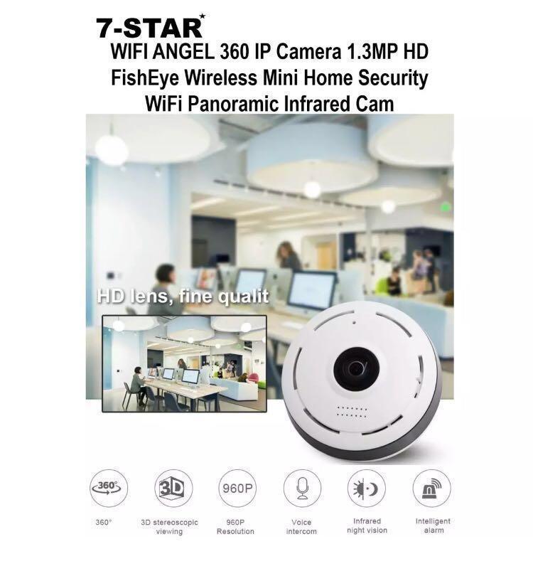 Mini Fisheye Ip Camera Panoramic 360 Degree Wireless Vr Ip Camera 360 Cctv Camera 360 Degree Ultra Wide Angle Hd Resolution Night Vision Two Way Voice Intercom Motion Detection Loop Recording Plug Play Android Ios App 360eye S 360eyes Pro By 7 In 2012, oncam introduced onvu360, the world's first mobile application that enabled users to fully experience surveillance through 180 and 360 degrees, in full hd and in the palm of their hand. carousell