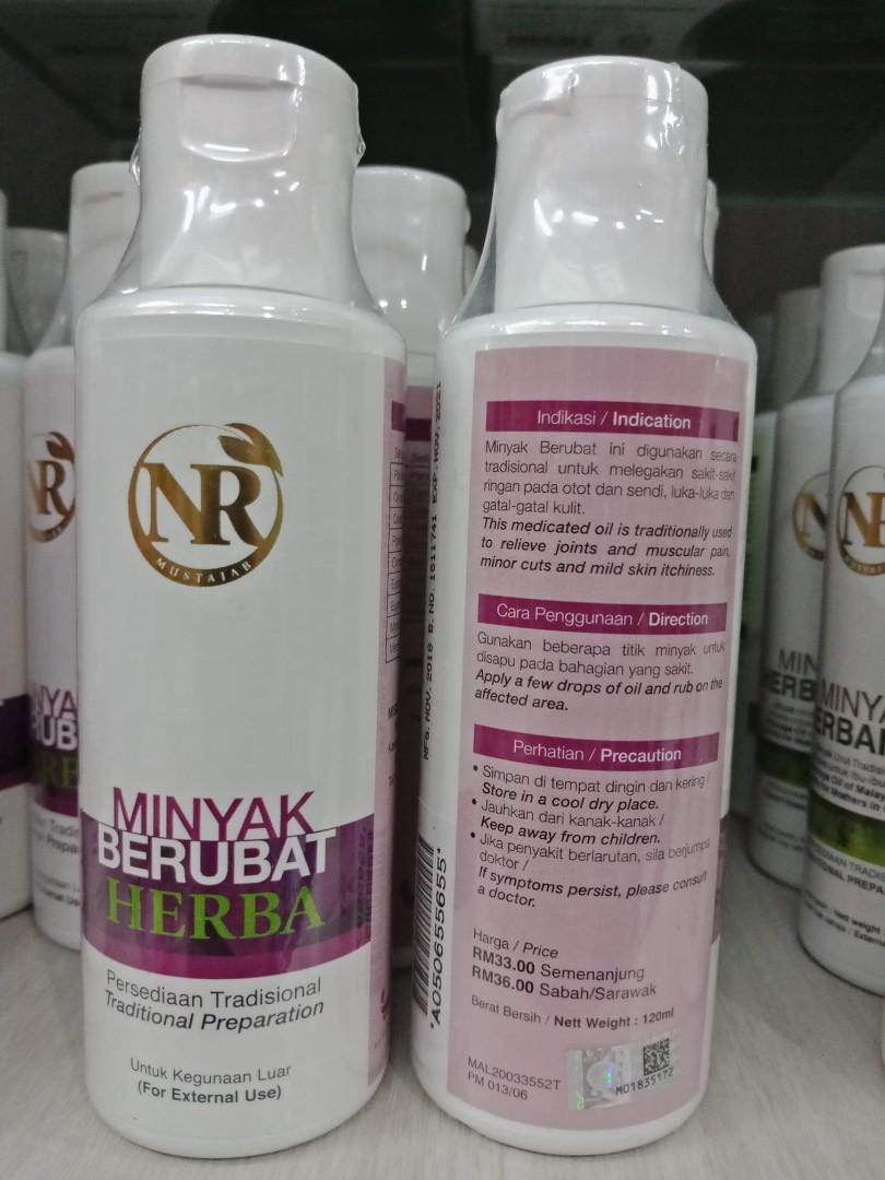 Minyak Berubat Herba Nona Roguy On Carousell