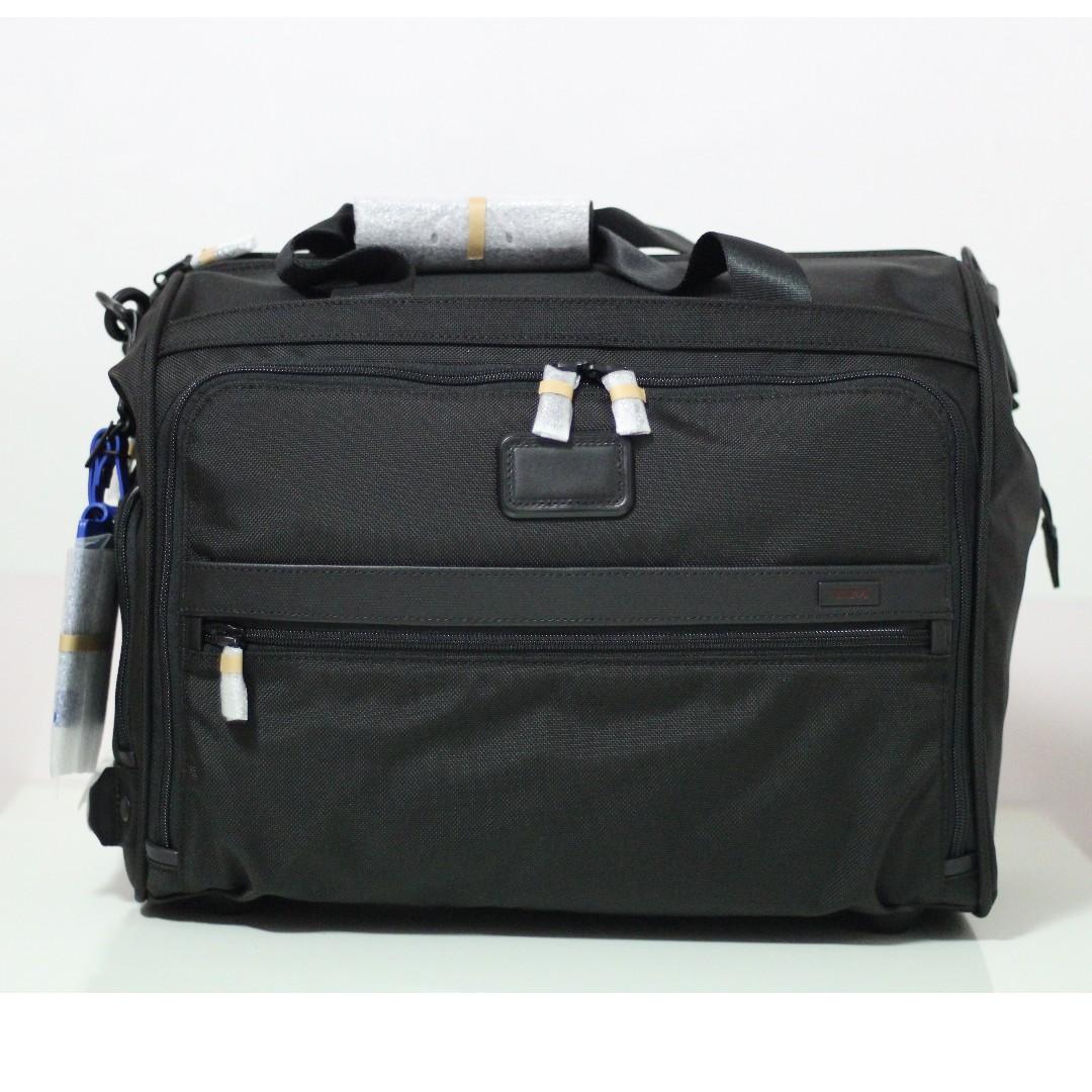 NEW in bag Tumi 221261D2U Alpha 2 Framed Soft Duffel Bag Men s Fashion Bags Sling Bags on Carousell