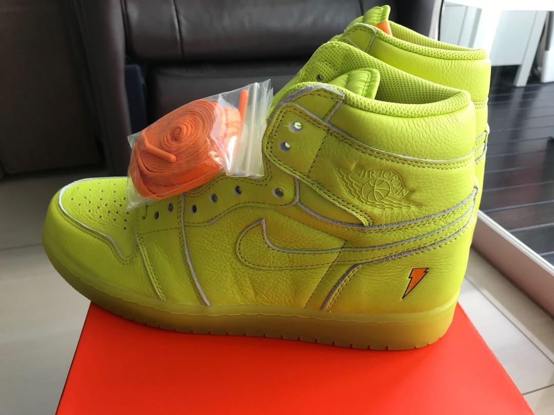 Air jordan 1 gatorade green sale