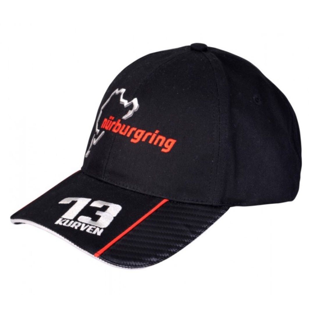 Nurburgring Circuit Sports Cap (Black), Sports, Sports Apparel on Carousell