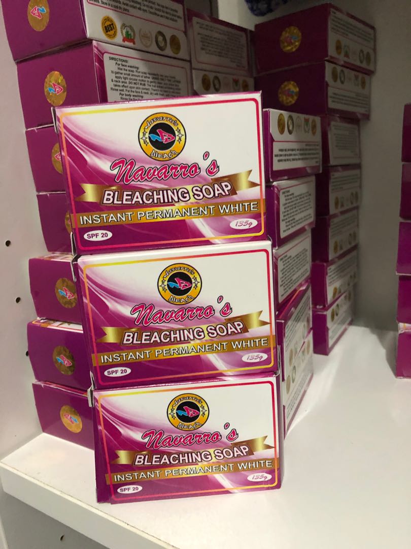 Original Navarro bleaching soap Beauty Personal Care Bath Body Body Care on Carousell