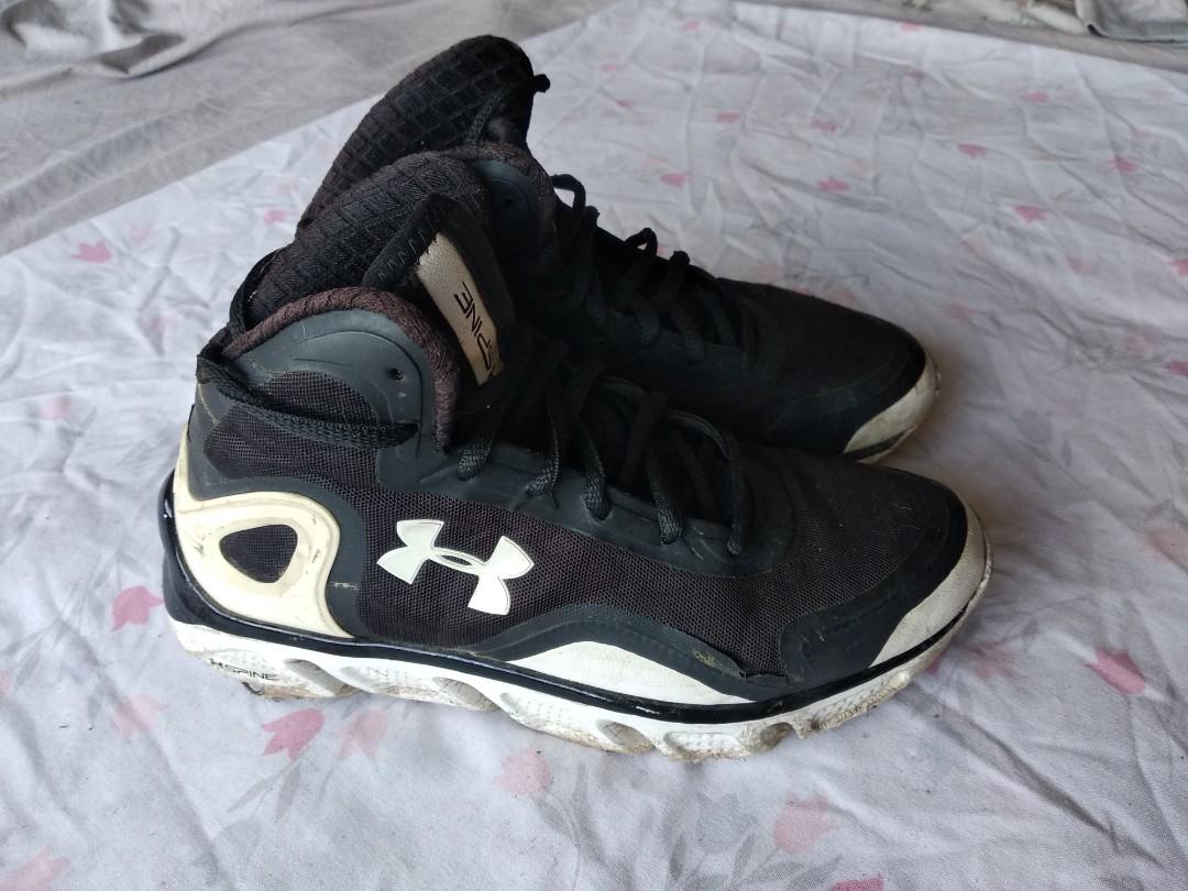 under armour spine basketball shoes