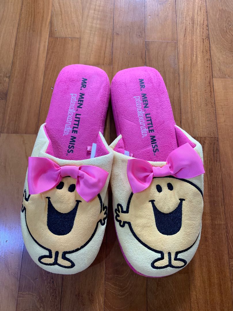 BN Peter Alexander Mr men little miss bedroom slippers, Women's Fashion