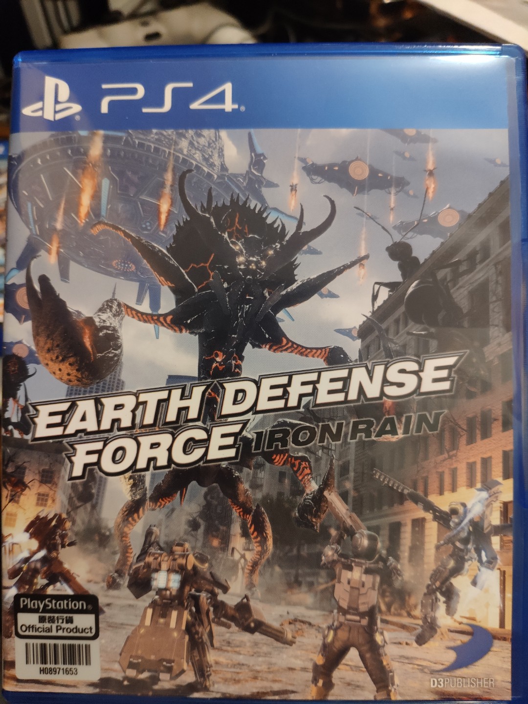 PS4 Game 地球防衛軍Earth Defense Force Iron Rain EDF IR, 電子遊戲