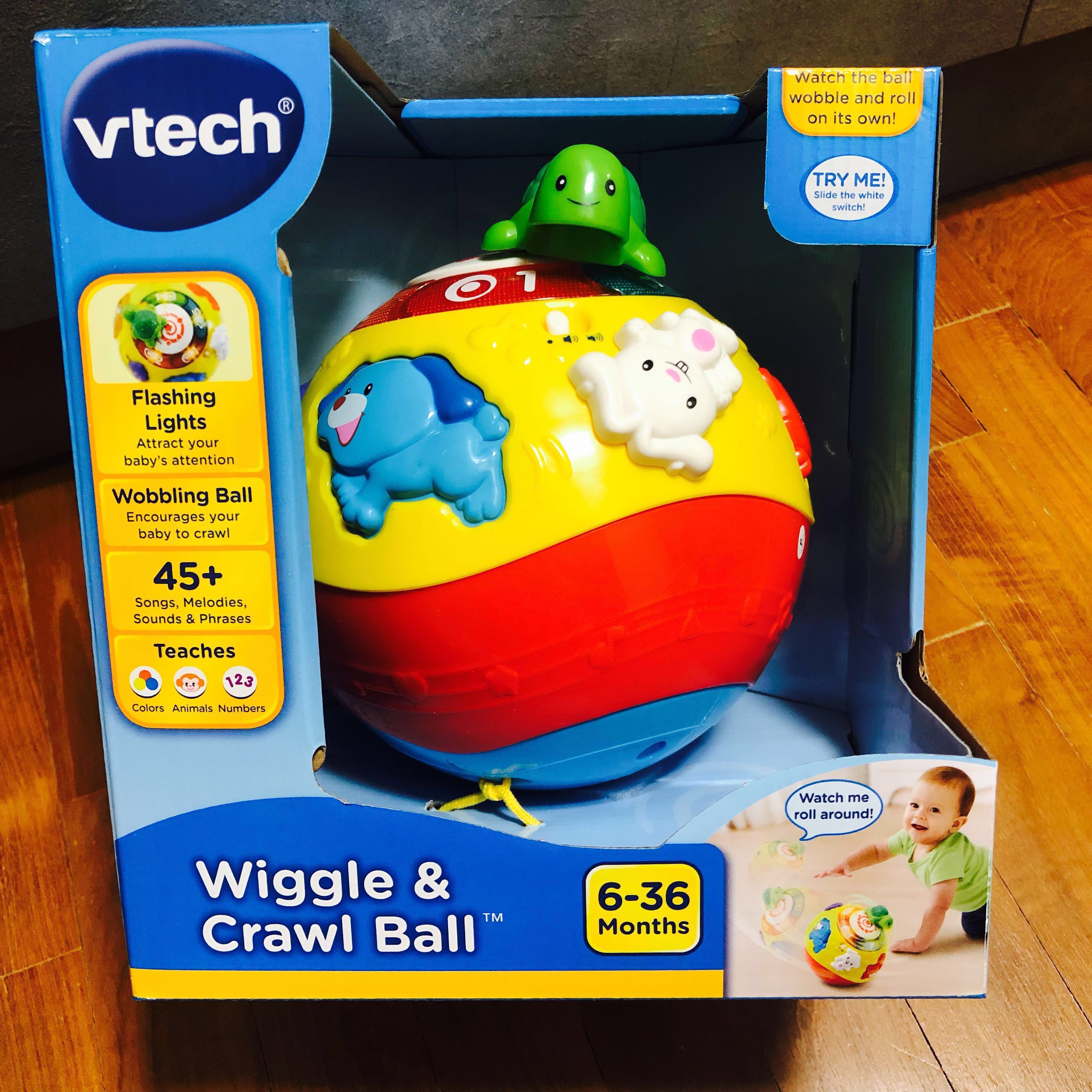 vtech wiggle & crawl ball
