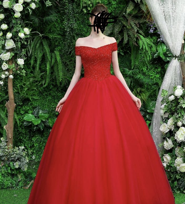 Red wedding top dresses for sale