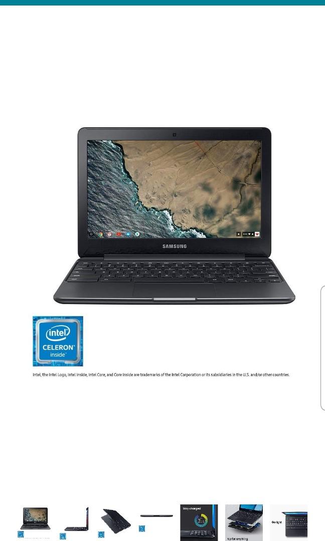 Samsung Electronics Xe500c13 Chromebook 3 2gb Ram 16gb Ssd Laptop 11 6 Electronics Computers Laptops On Carousell
