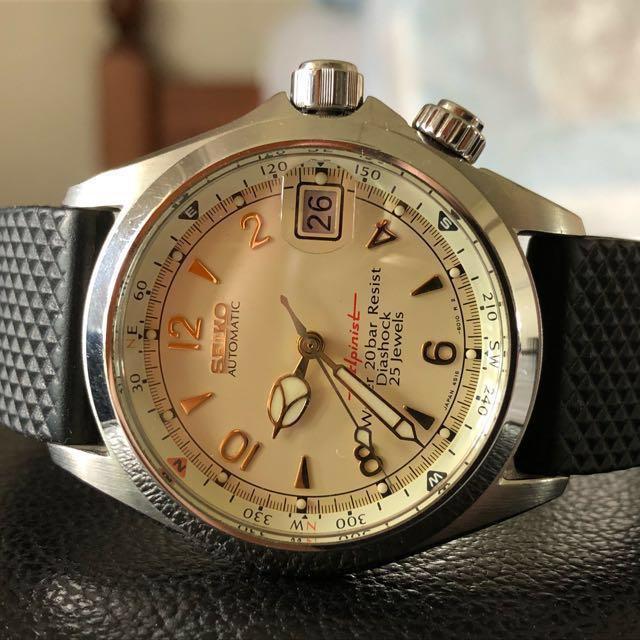 Seiko alpinist red store