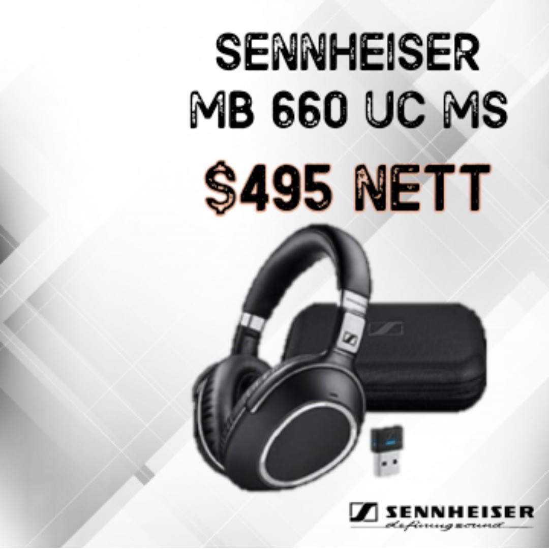 sennheiser mb 660 uc wireless bluetooth headset